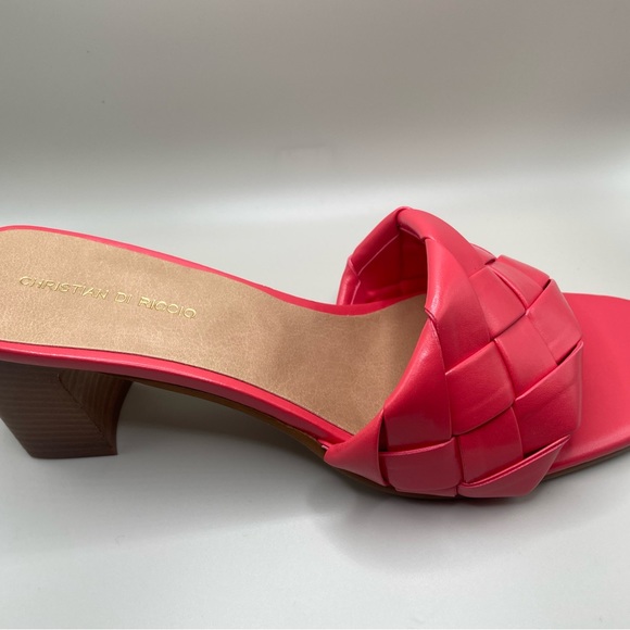 Christian Di Riccio Coral Woven Women’s Sandal Italy   9.5 - Picture 2 of 7